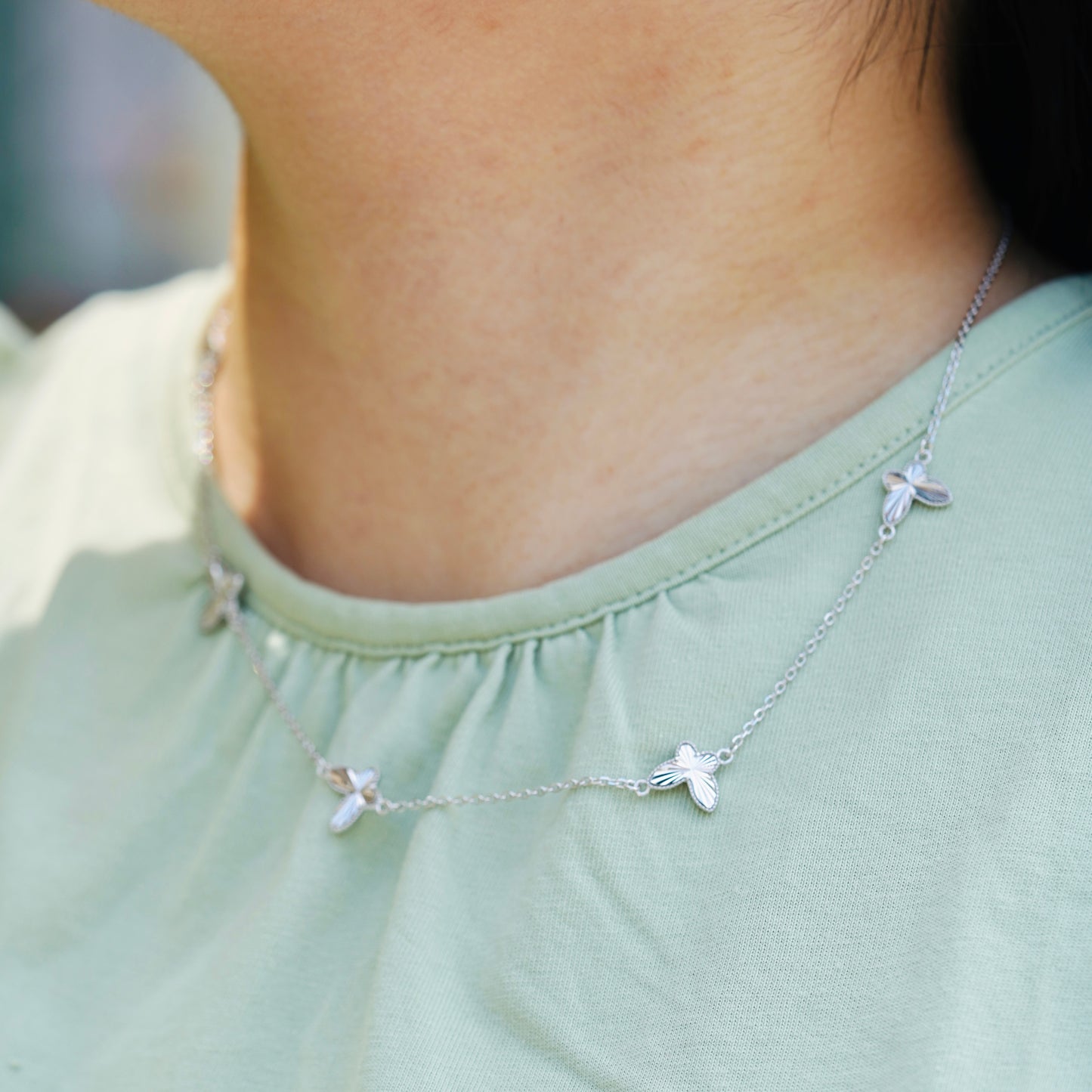Miraflora Butterfly Necklace
