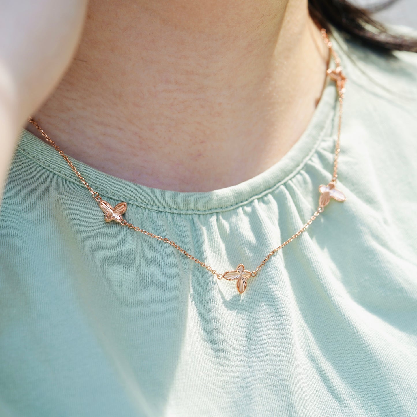 Miraflora Butterfly Necklace