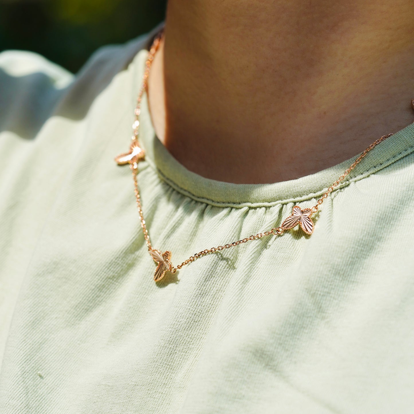 Miraflora Butterfly Necklace