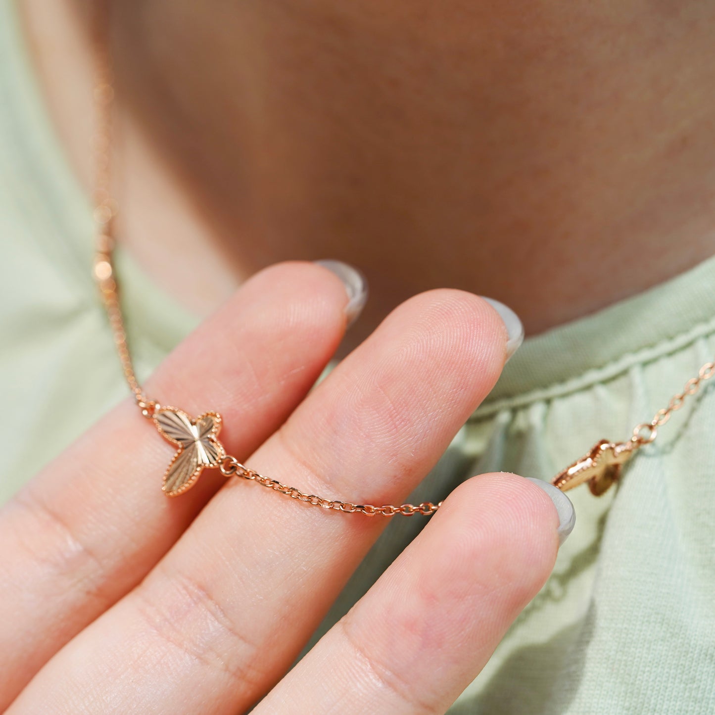 Miraflora Butterfly Necklace