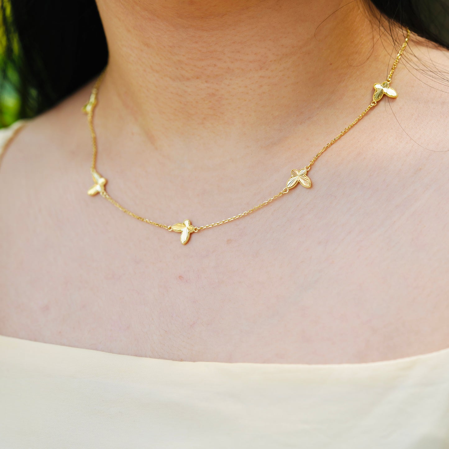 Miraflora Butterfly Necklace