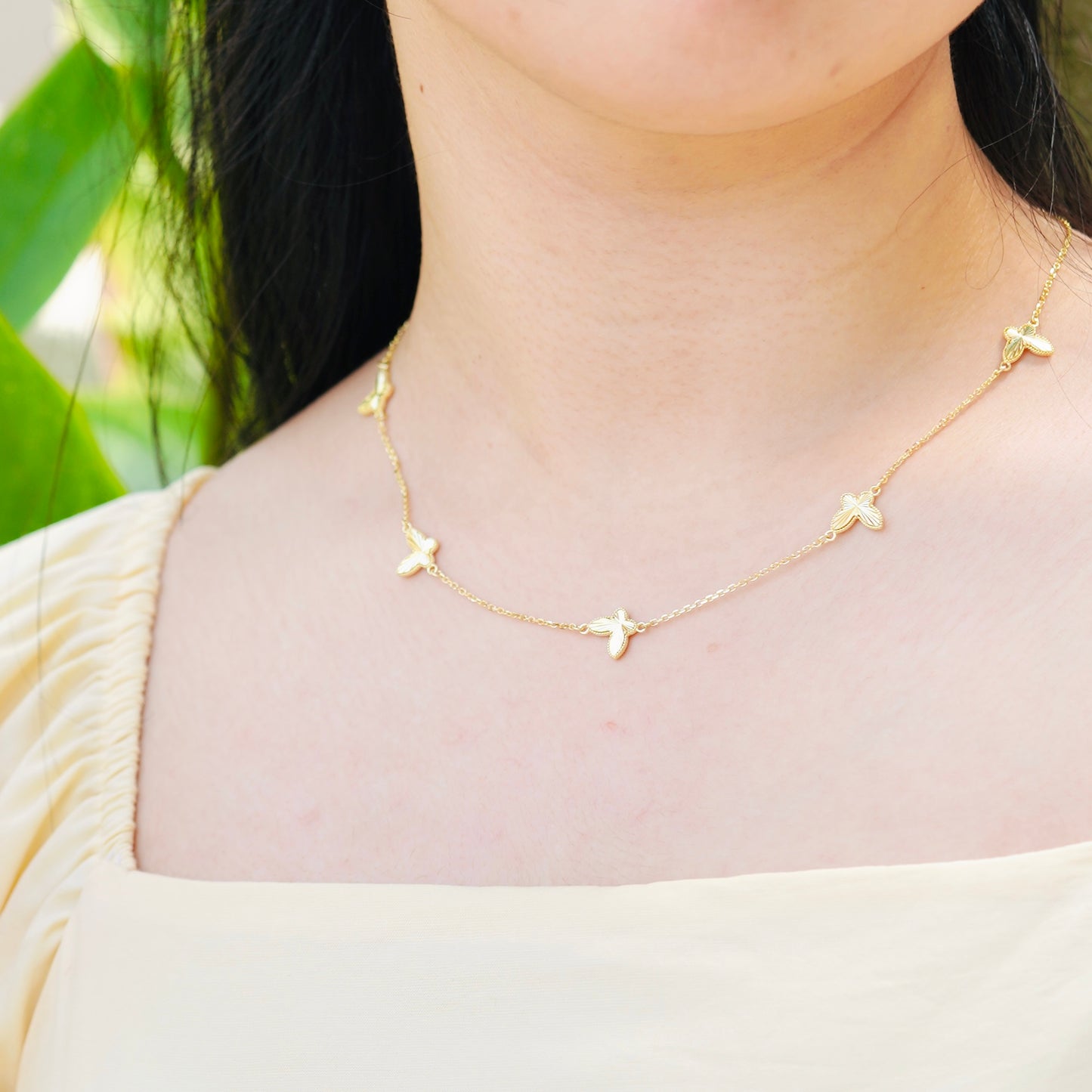 Miraflora Butterfly Necklace