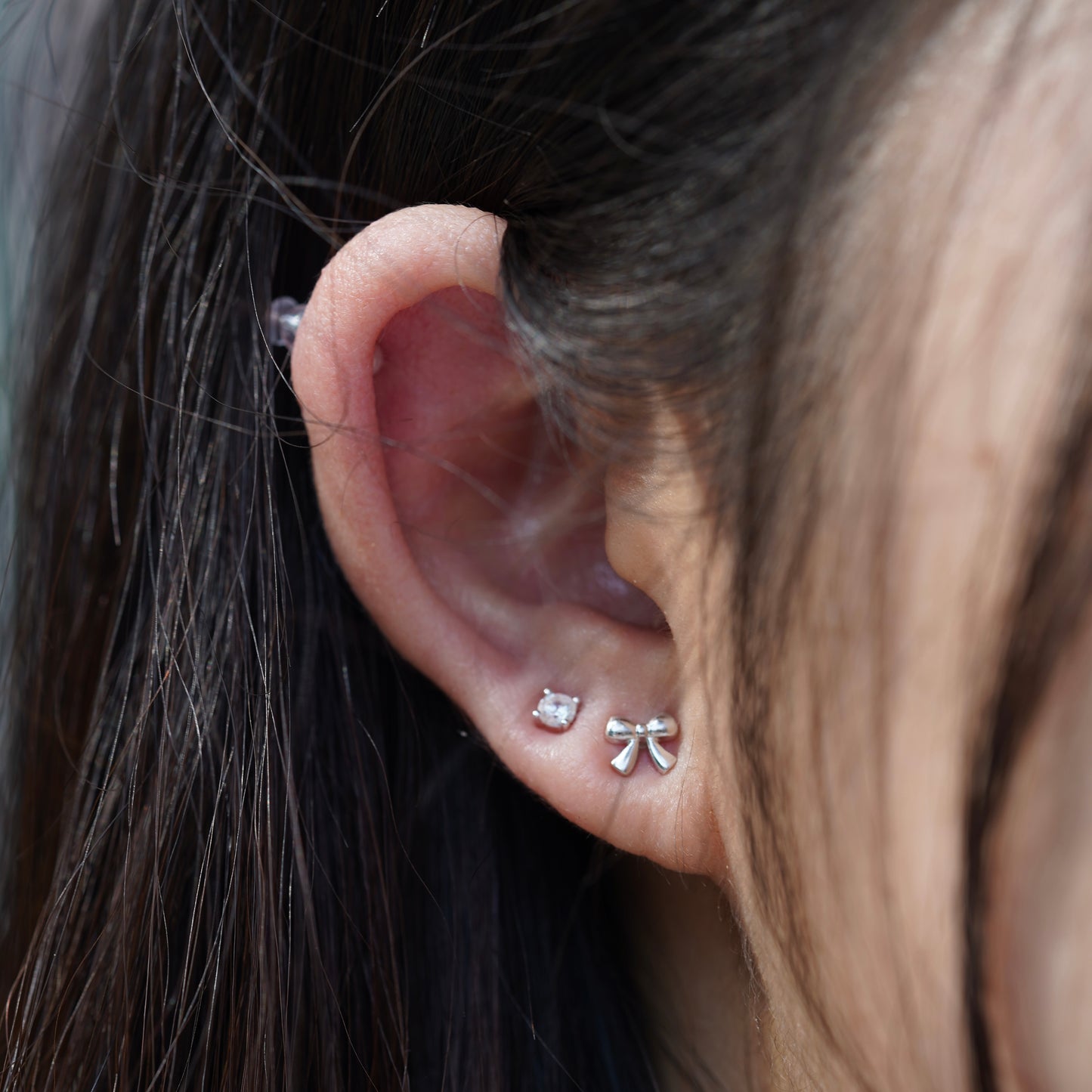 Chérie Bow Ear Studs