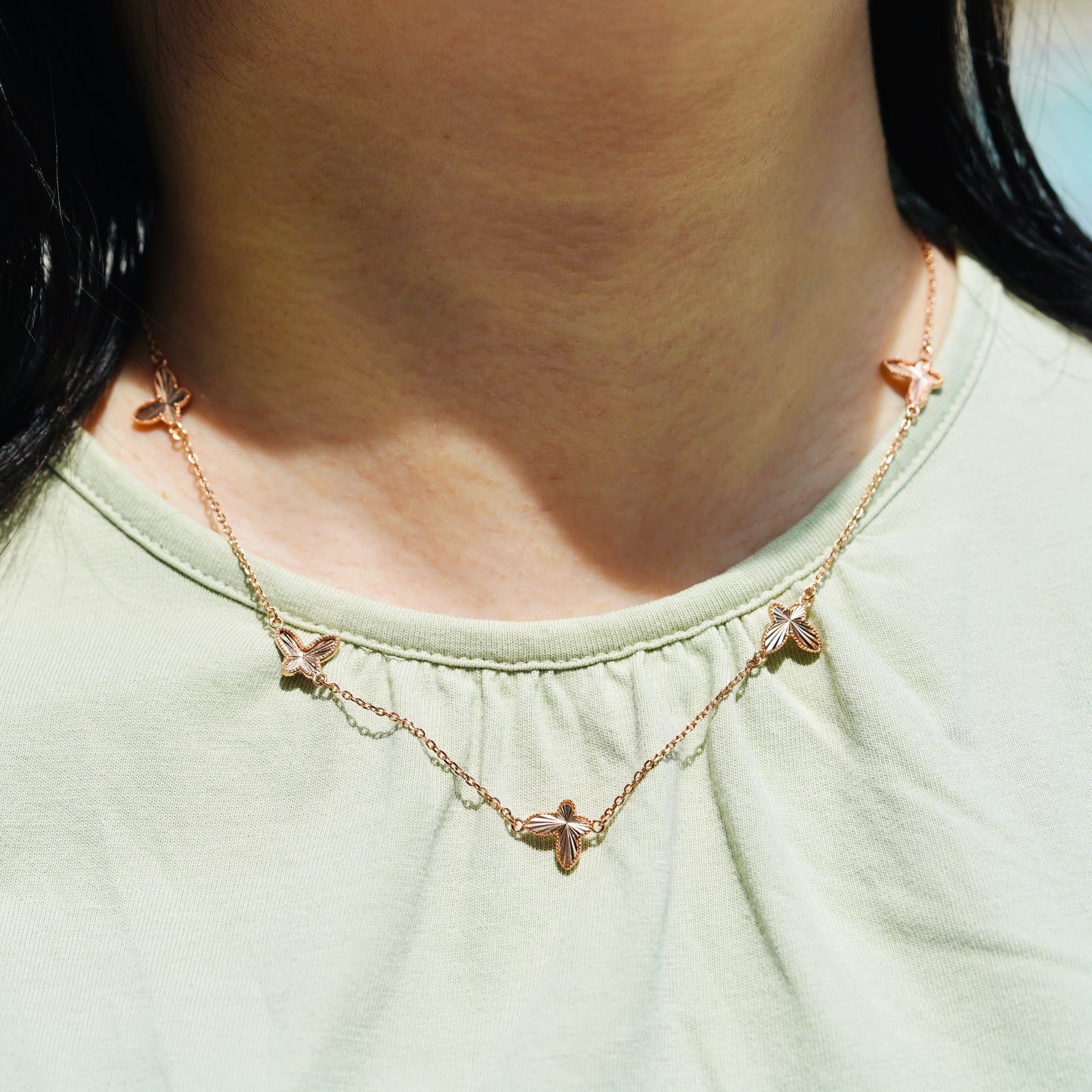 Miraflora Butterfly Necklace
