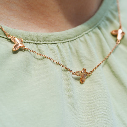 Miraflora Butterfly Necklace