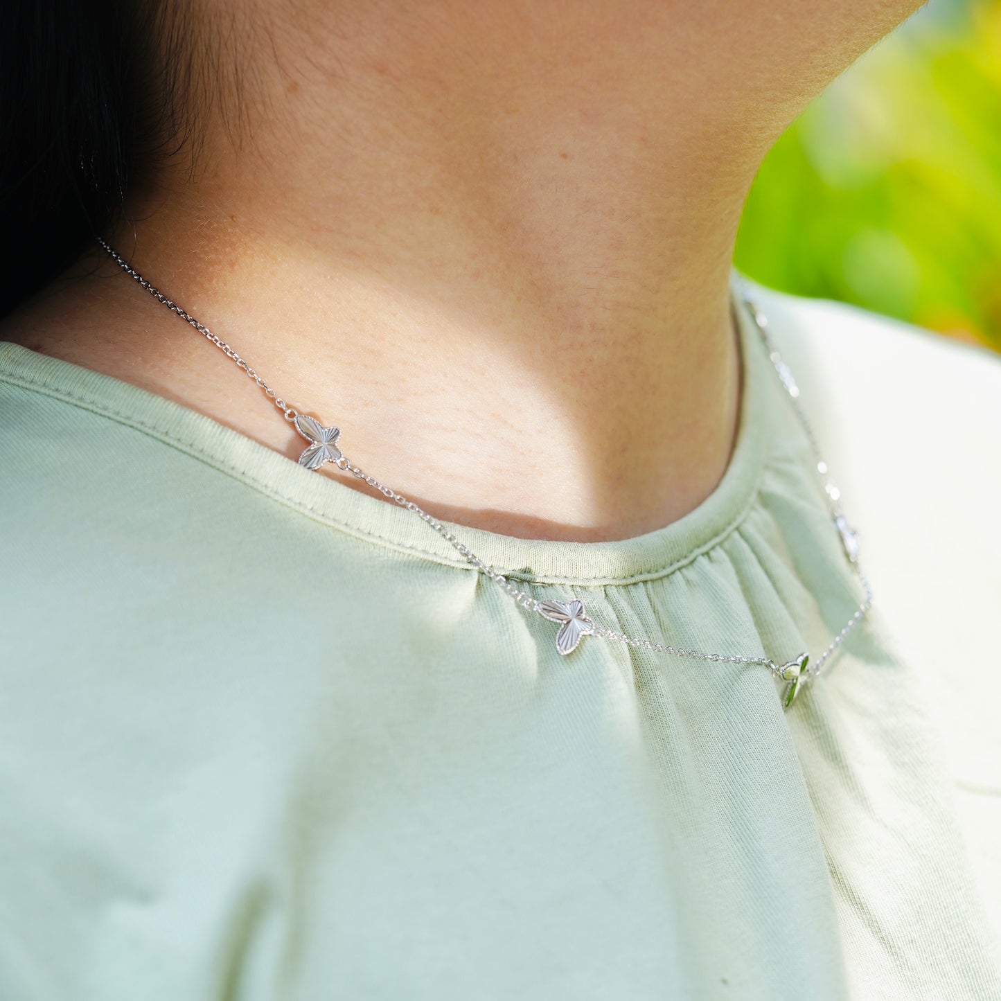 Miraflora Butterfly Necklace
