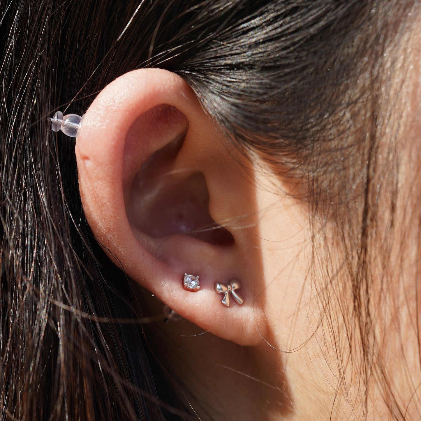 Chérie Bow Ear Studs