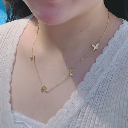 Miraflora Butterfly Necklace
